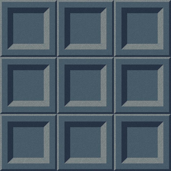square panel blue