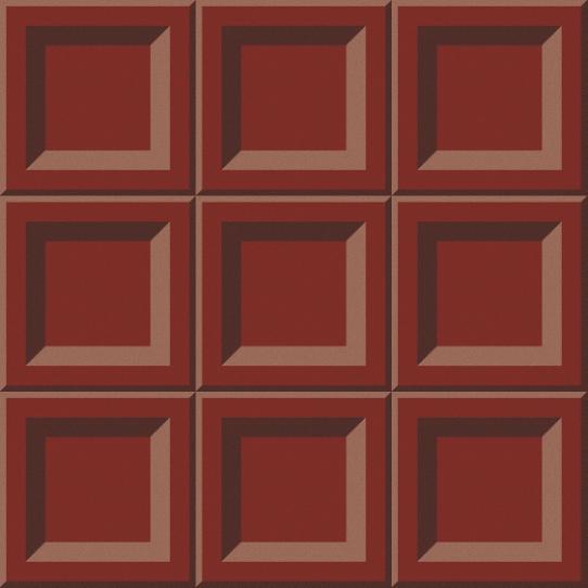square panel red