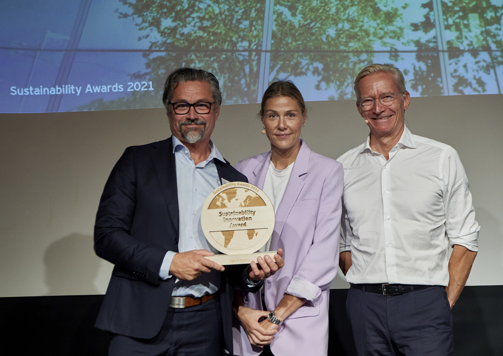 Ege Carpets vinder Sustainability Innovation Award