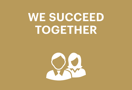 We succeed together - Vi lykkes sammen